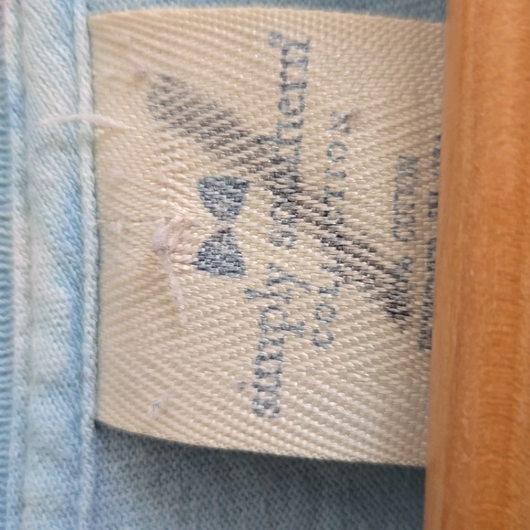 Simply Southern Blue Cotton Shirt - Picture 2 of 6